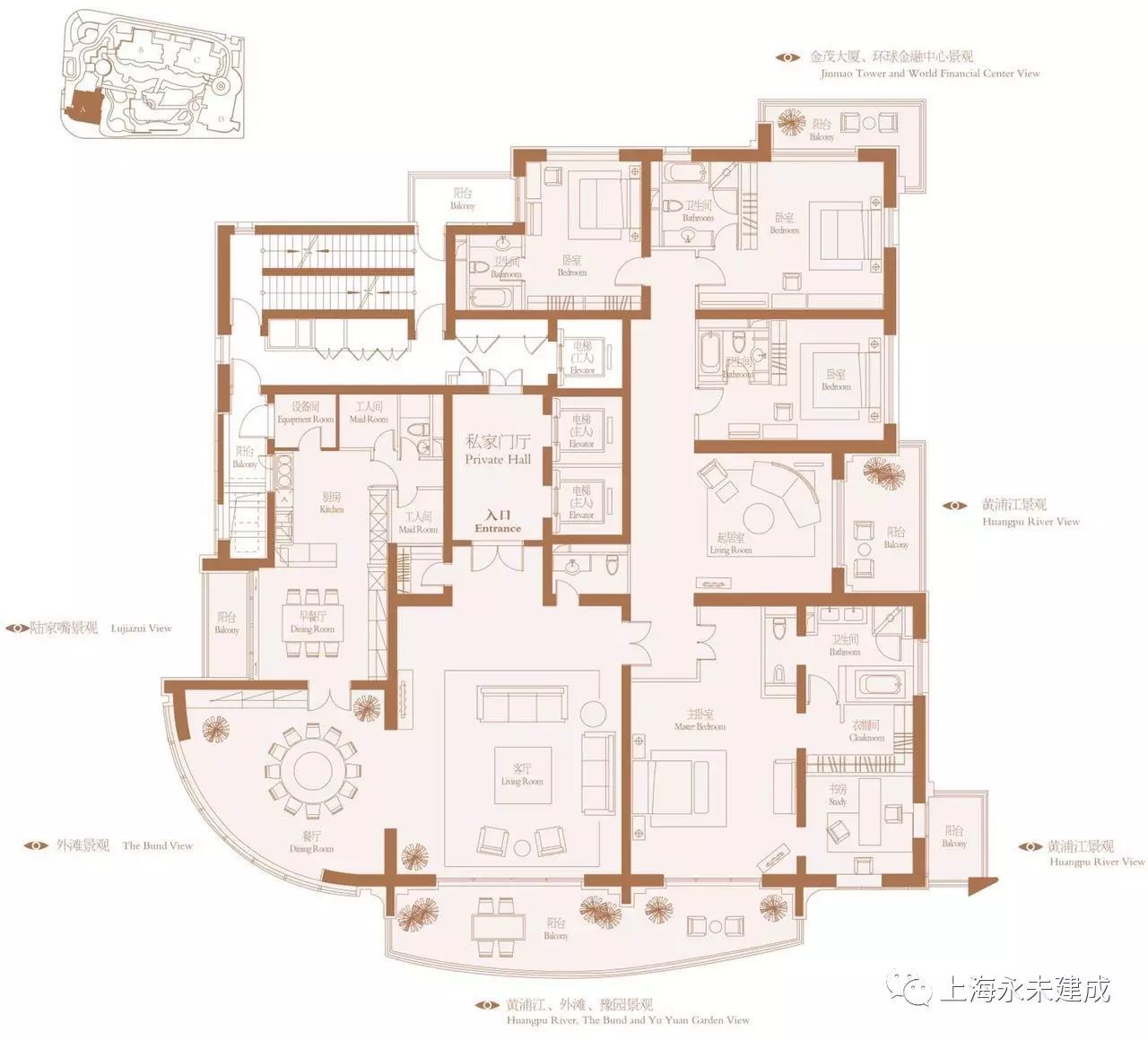 34万 汤臣一品再破上海房价纪录