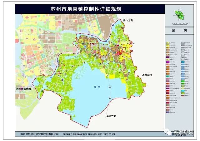 吴中区甪直镇规划公示!
