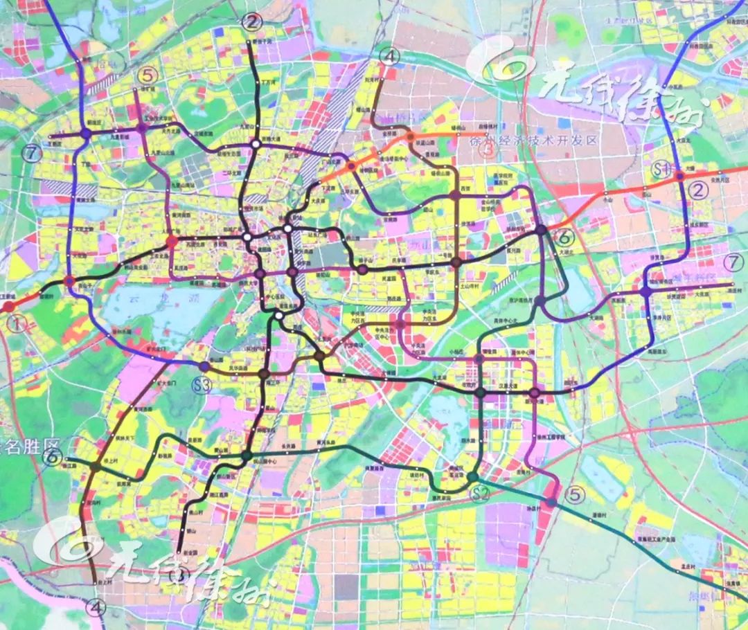 徐州未来11条地铁线路规划出图!未来的市中心在 .