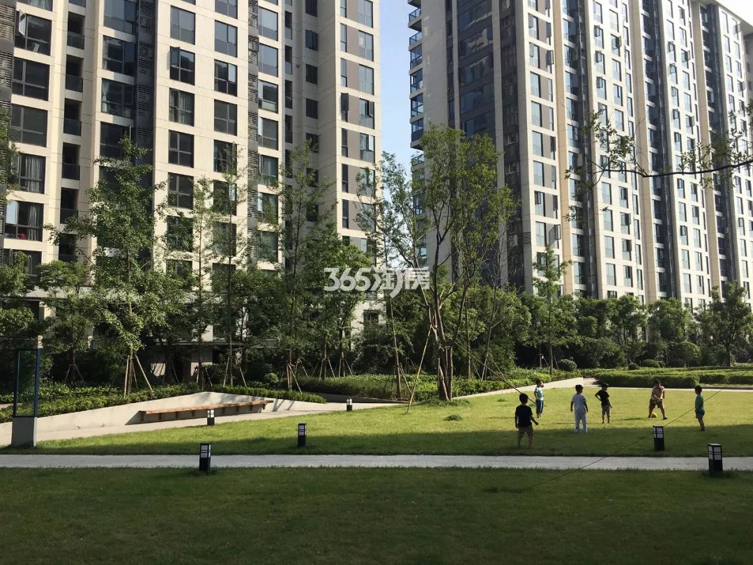 卓越蔚蓝领秀一期实景图