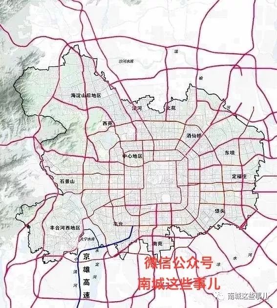 京雄高速(北京段)规划公布!