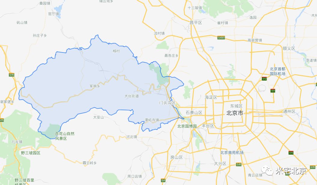门头沟区依仗太行山余脉的险要地势和多山的复杂环境,一直是护佑北京