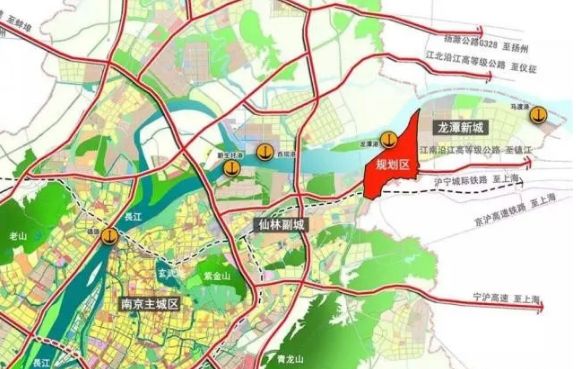 地产好声音 达人地产观  此次控详明确规划区位于栖霞区东部,龙潭新城