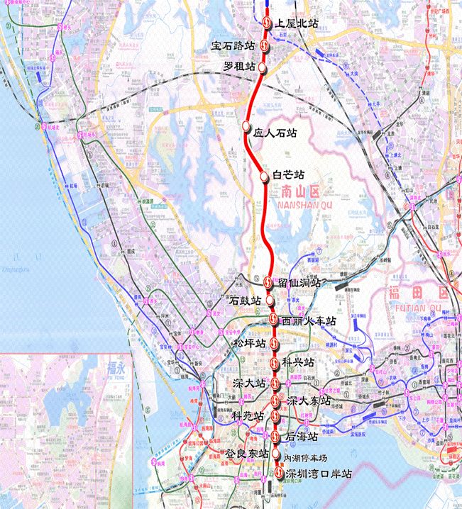 深圳地铁14线同步推进,明年起每年通车至少2条新线!