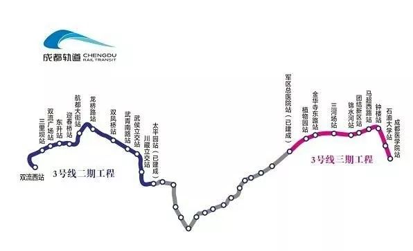 武汉地铁三号线线路图图片
